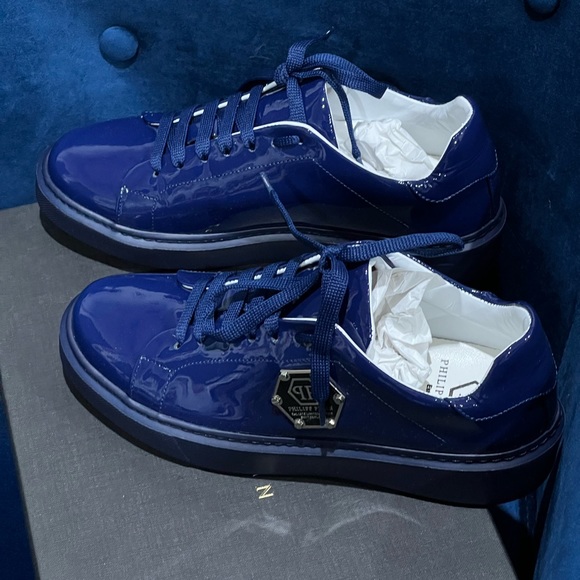 Brand New Philipp Plein Dark Blue size 36 MSRP 755 - Picture 7 of 8